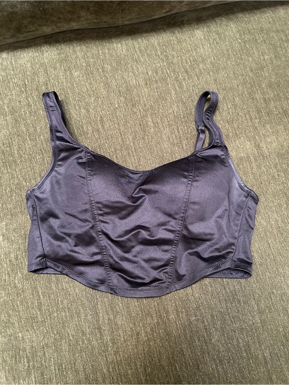 Women’s Seamless Crop Bralette - Unbranded